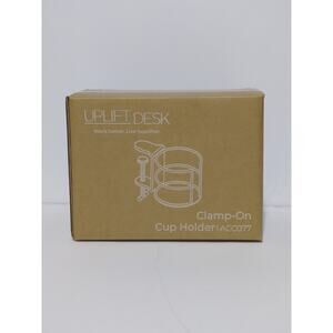 UPLIFT Desk Clamp-On Cup Holder ACC077 White